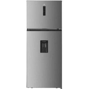 Réfrigérateur congélateur haut - CONTINENTAL EDISON - 413L - Total No Frost(Sans givre) - inox - L70 cm x H 178 cm