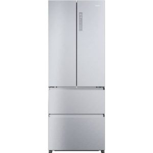 Réfrigérateur Multi-Portes - HAIER - HFR5719ENMG - 446L - No Frost - 4 Portes - Silver