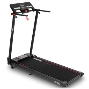 Tapis de course pliable - FITFIU Fitness MC-100 - max. 12km/h - 1500W - surface 42x100cm - inclinaison - App KINOMAP - max.120kg